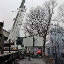 Opravy Libeňského mostu pokračují, stavaři na tom makají - Libeňský most Praha 7 Praha 8