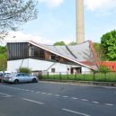 Karlínská Mazutka na Invalidovně před zbouráním - Mazutka Karlín Praha