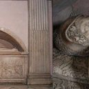Sbírky Ferdinanda Tyrolského ve Valdštejnské jízdárně - 9 hrob prostor-ad