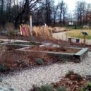 Zámecký park v Dolních Počernicích v zimě - Dolní Počernice, zámecká zahrada (5)