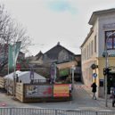 Nákladní vlak vykolejil v pražském Radotíně - Radotín vykolejený vlak