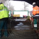 Opravy Libeňského mostu pokračují, stavaři na tom makají - Libeňský most Praha 7 Praha 8