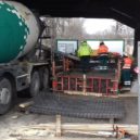 Opravy Libeňského mostu pokračují, stavaři na tom makají - Libeňský most Praha 7 Praha 8