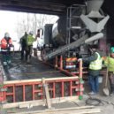 Opravy Libeňského mostu pokračují, stavaři na tom makají - Libeňský most Praha 7 Praha 8