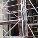 Opravy Libeňského mostu pokračují, stavaři na tom makají - Libeňský most Praha 7 Praha 8