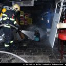 Požár Bílkova - Požár v suterénu rekonstruované části restaurace v ulici Bílkova v Praze 1 likvidovaly dne 27.02.2018 čtyři jednotky hasičů z centrální, holešovické, smíchovské a petřinské stanice.