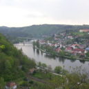 Davle - Davle z vyhlídky u Oleška (r. 2008)