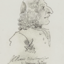 Antonio Vivaldi - Karikatura od Piera Leone Ghezzi
