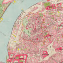 Židovské město - Stará mapa židovského města
