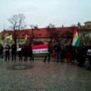 Češi i Kurdové bok po boku v Praze demonstrovali proti útokům Turecka - Z demonstrace proti útoku Turecka na Afrín 3 _- foto AC