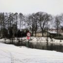 Rybníky ve Zdiměřicích – revitalizace - Zdiměřice, Návesní rybník čeká na svoji revitalizaci