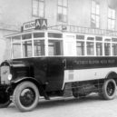 Historické autobusy v Praze - Tyto autobusy kdysi jezdívaly po Praze