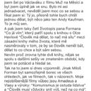 Miloš Forman – reakce na jeho úmrtí - Lukáš Pavlásek