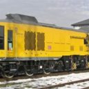 Trať Radotín Dobřichovice - Frézovací vlak Linsinger SF03-FFS – foto SŽDC