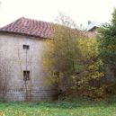 Bohnický hřbitov bláznů, hrad Houska a Branišovský les - Hrad Houska.