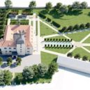 Zámek v Dolních Břežanech – vizualizace - Zámek Dolní Břežany rekonstrukce