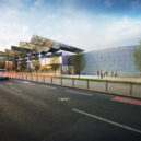 Výstavba multifunkčního centra O2 universum - Stavba O2 Universum vizual Bestsport_01 Ext