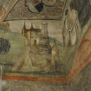 Bohnický hřbitov bláznů, hrad Houska a Branišovský les - Hrad Houska.