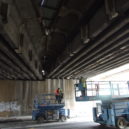 Oprava Negrelliho viaduktu – demolice mostu v Křižíkově ulici - Bourani mostu na Negrelliho viaduktu mas 11
