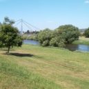 Koupání západ - Berounka Dobřichovice 3 – foto AC