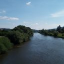 Koupání západ - Berounka Dobřichovice – foto AC