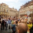 Demonstrace 29. května v Praze - ája
