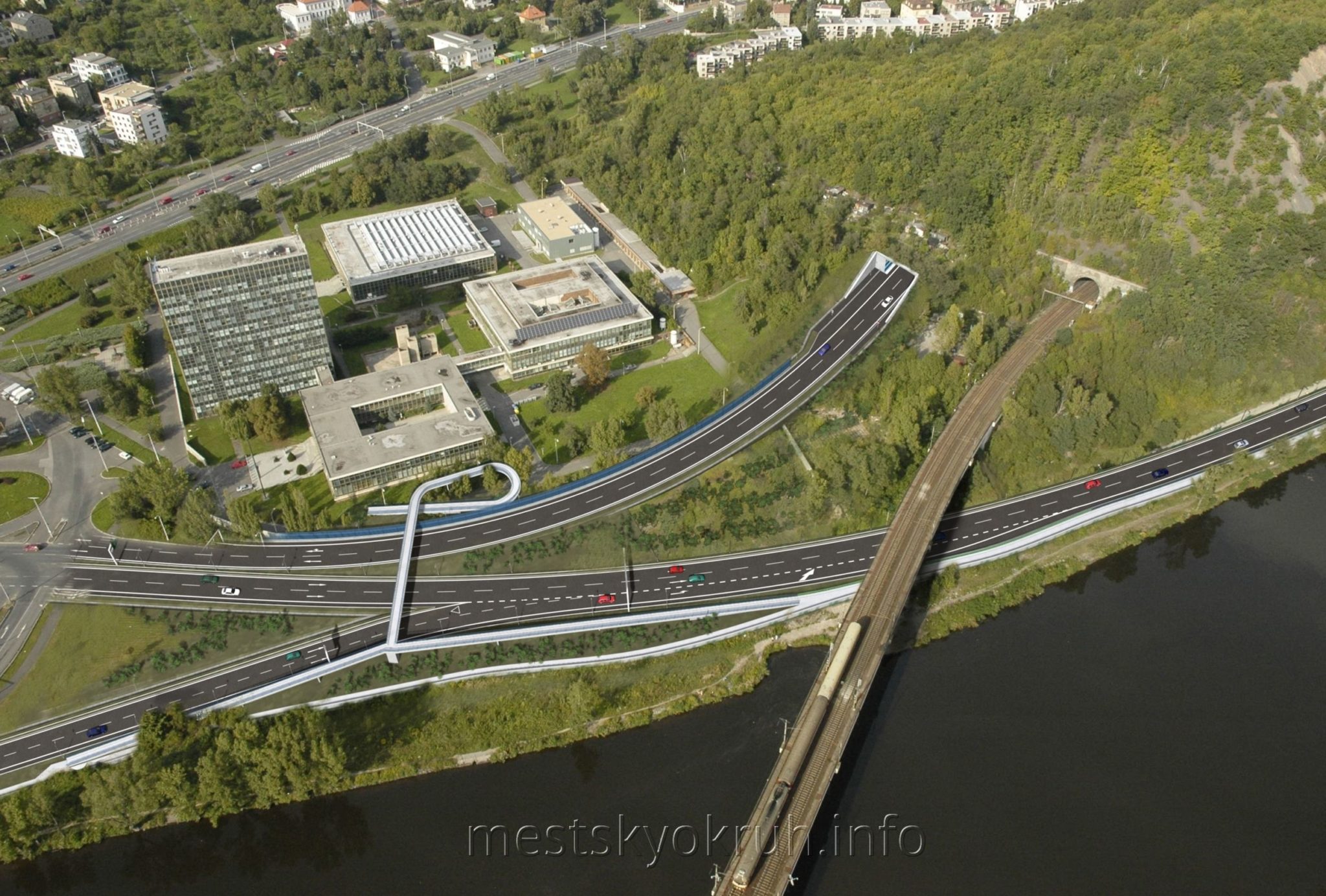 Projekt dostavby části okruhu vyjde Prahu na 307 milionů