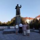 Koněv cedule - Pietní akt u sochy Koněva 2 – foto AC