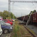 U Říčan hořel nákladní vlak - U Říčan hořel nákladní vlak (4)