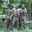 Hrdinové - Vietnam Memorial Statue, Washington D.C.