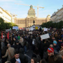 Rozhovor s Vítem Hassanem - z demo proti Babišovi – foto Vít Hassan