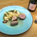 Francouzské víno Champagne Deutz - 02_teleci-filet