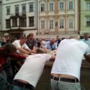 Mariánský sloup – historie projednávání - Mariánský sloup – kámen na Staromák – foto AC