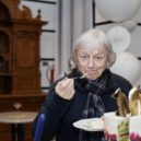 Václav Neckář slavil 75 v Mariánských Lázních - Neckar narozeniny dort x
