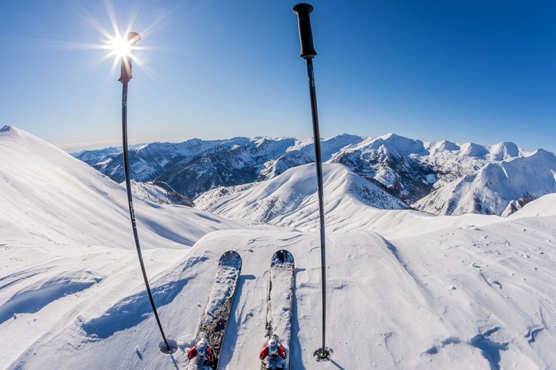 Lyžování v samém srdci hor. Víte, že alpské Val d´Allos vyrostlo na místě malé vesničky?