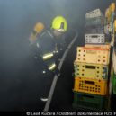 Zásah hasičů v Radotíně, kde hořel skleník - Hašení požáru v Radotíně – foto Leoš Kučera – Oddělení dokumentace HZS Praha 2018