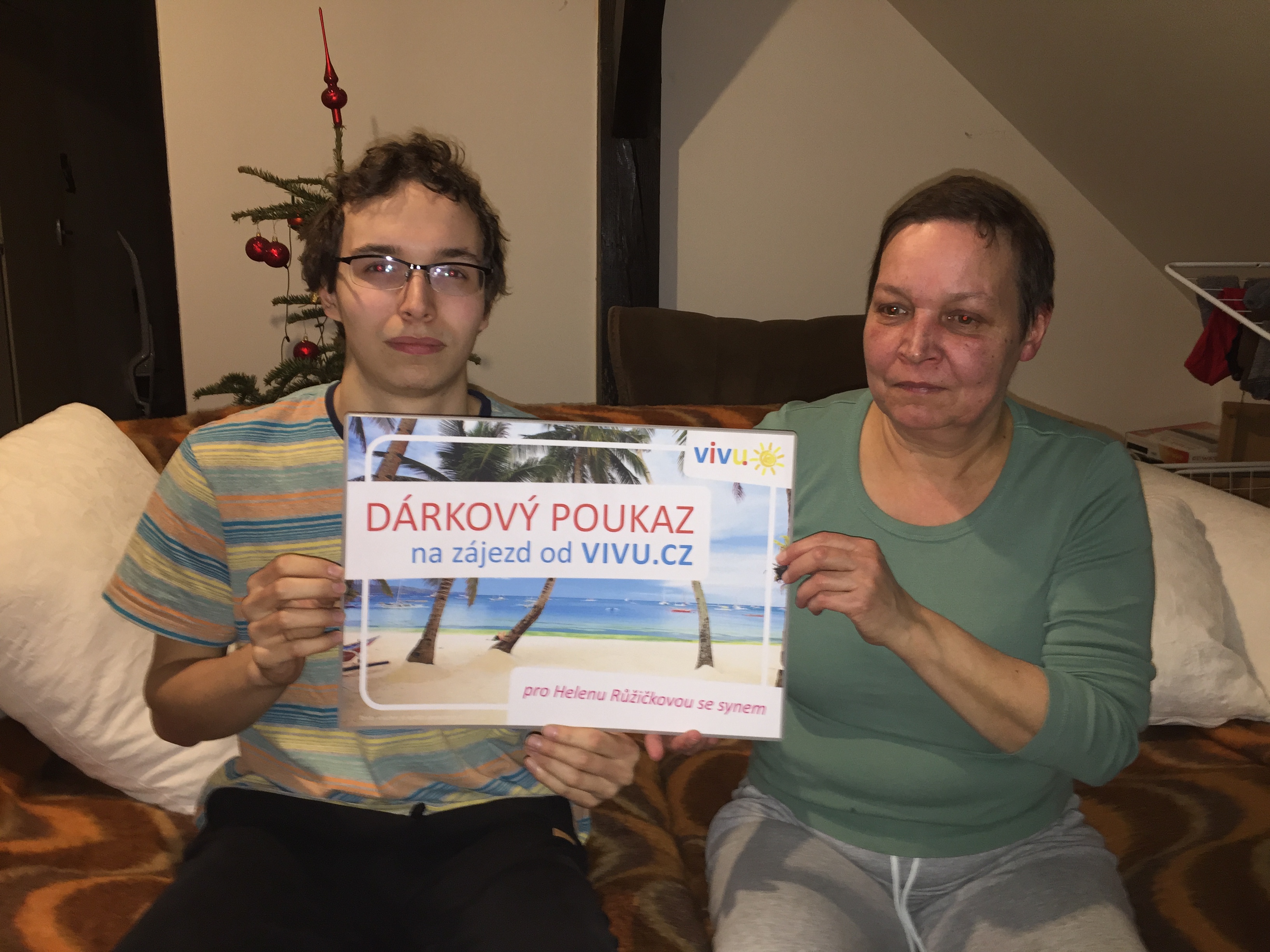 Po požáru domu zůstala se synem sama. S osudem je připravena se poprat