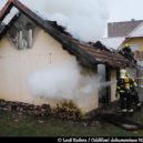 Požár domu s pergolou v Radotíně - Požár Radotín – foto Leoš Kučera – Oddělení dokumentace HZS Praha
