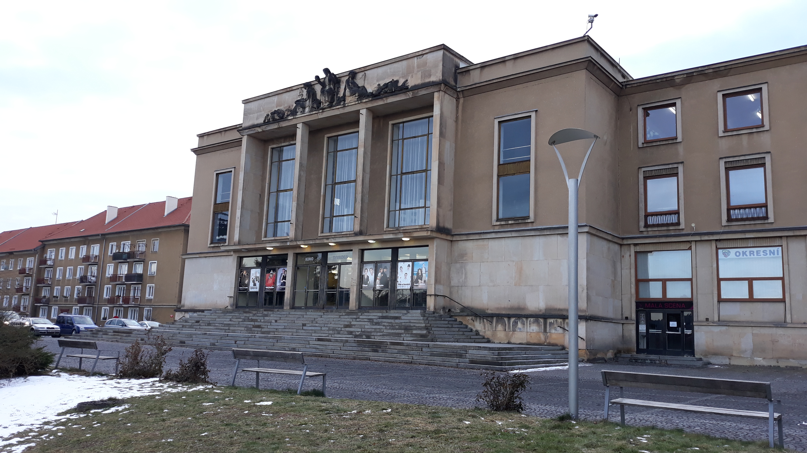 Příbram chce vybudovat bezbariérový vstup do kulturního domu. Bude žádat o dotaci