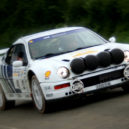 Závodní vozy rallye skupiny B - rallye auto ford