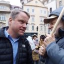 Z akce podporující stávku za klima a ze stávky - Na podporu studentů 6 – foto AC
