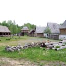 Skanzen Řepora - náves skanzenu Řepora