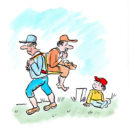 Výstava „Sport? Sport!“ - 6_Z vystavy karikatur v Palaci YMCA_autor Jaroslav Dostal_foto archiv_repro zdarma