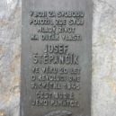 Pomník věnovaný Josefu Štěpančíkovi - Husinec, PV, Husinecká, Štěpančík – foto archiv Vladimíra Štrupla 2