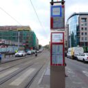V Praze se testuje nový tramvajový označník - DSC06450-1