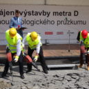 Zahájení výstavby metra D - DSC07480
