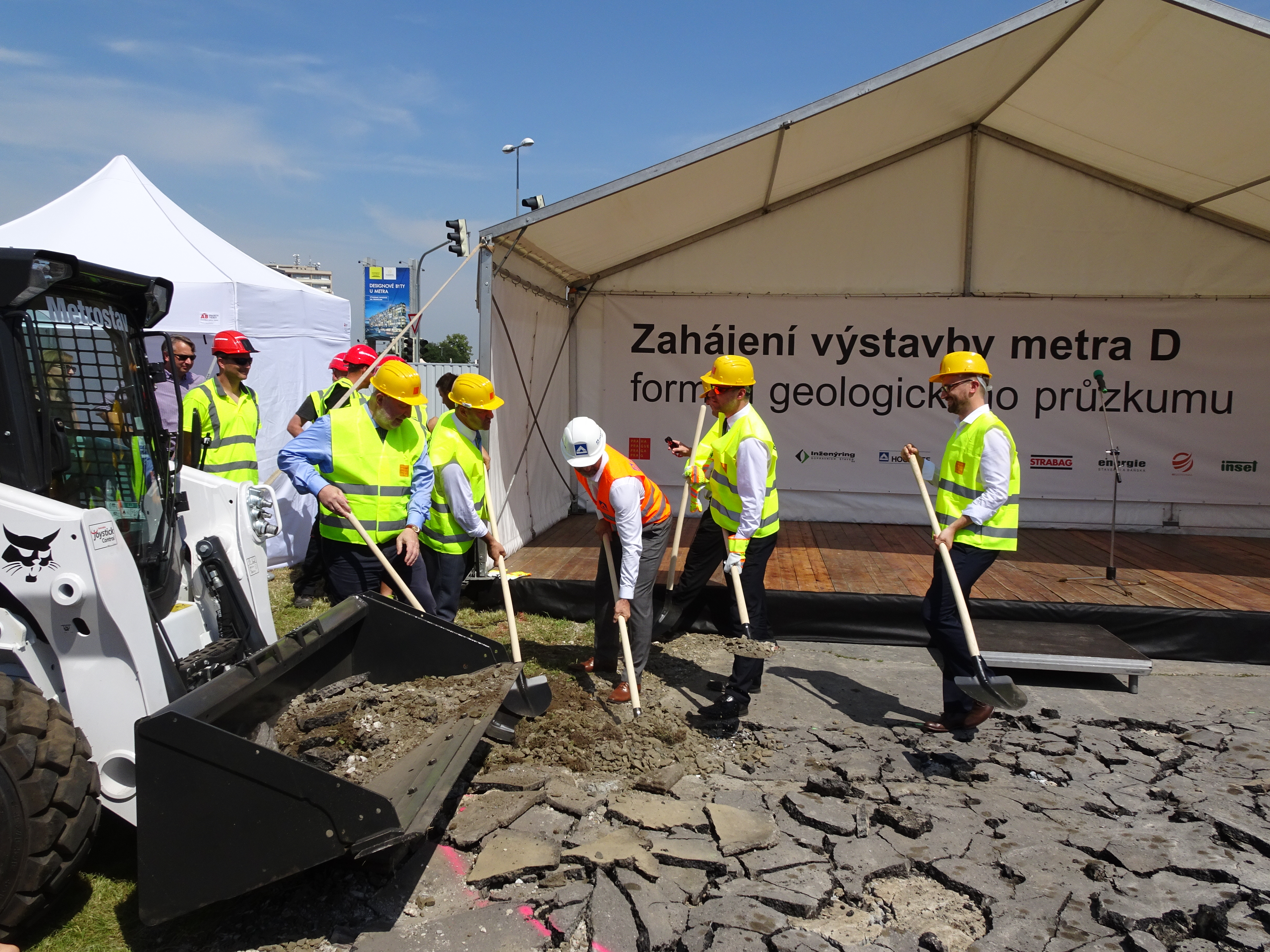 Výstavba nové linky metra je tu. Začne jí geologický průzkum
