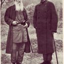 Gorkij - Lev Tolstoja Gorkij v Jasné Poljaně (1900) – wikipedia