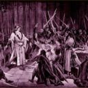 Dobytí Prahy Jiříkem z Poděbrad roku 1448 - Adolf Liebscher – Volba Jiříka z Poděbrad za krále českého na radnici staroměstské dne 2. března r. 1458-commons.wikimedia