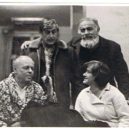 Viktor Platonovič Někrasov - Andrej Sacharov, Viktor Někrasov, Lev Kopelov a Elena Bonner (manželka Sacharova) – wikipedia